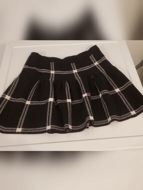 Cynthia Rowley Soft Plaid Skirt